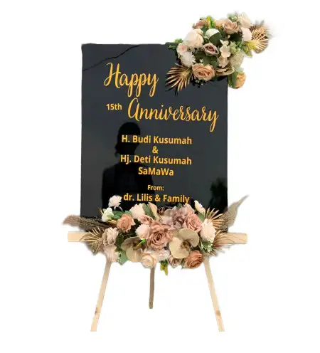 Papan Bunga Akrilik Naikoten Satu